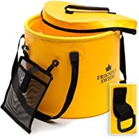 The Friendly Swede Cubo Plegable para Camping- Viajes- Jardinería- Pesca